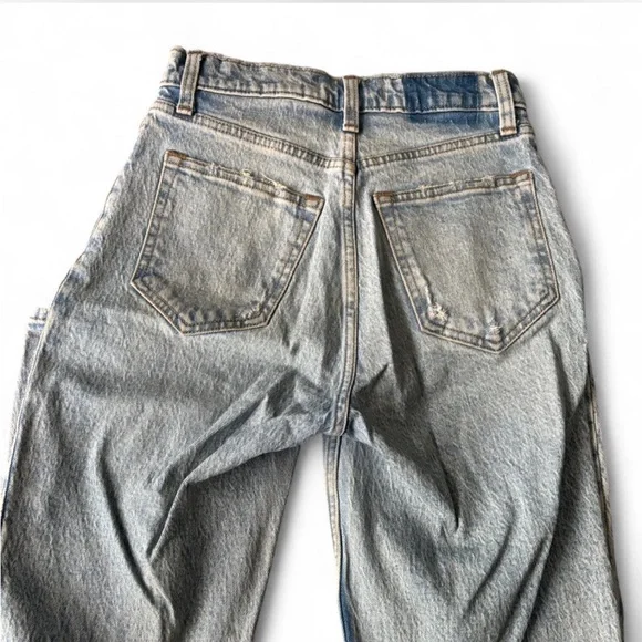 Abercrombie & Fitch Straight High Rise Jeans - Picture 2 of 4